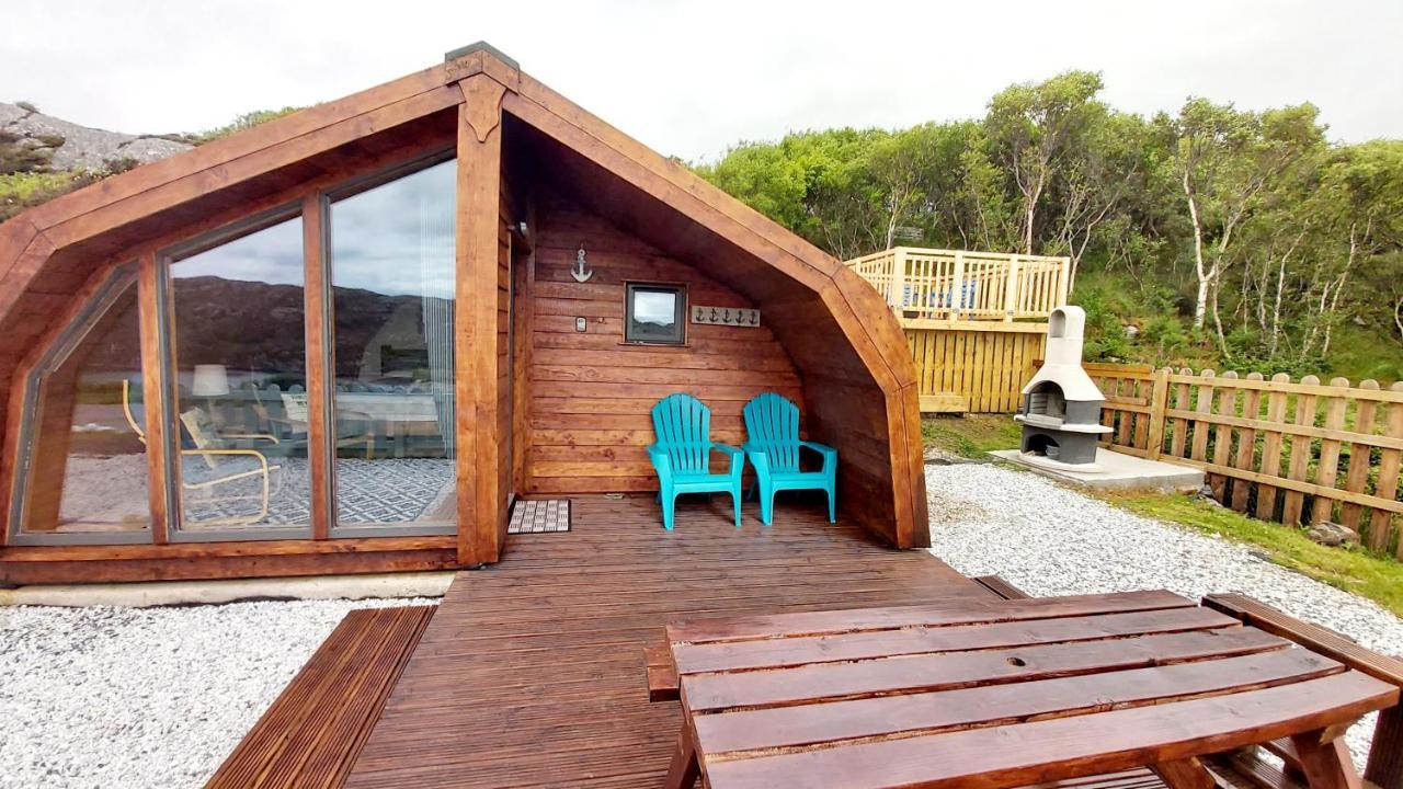 로친버 Achmelvich View Self Catering 아파트 외부 사진